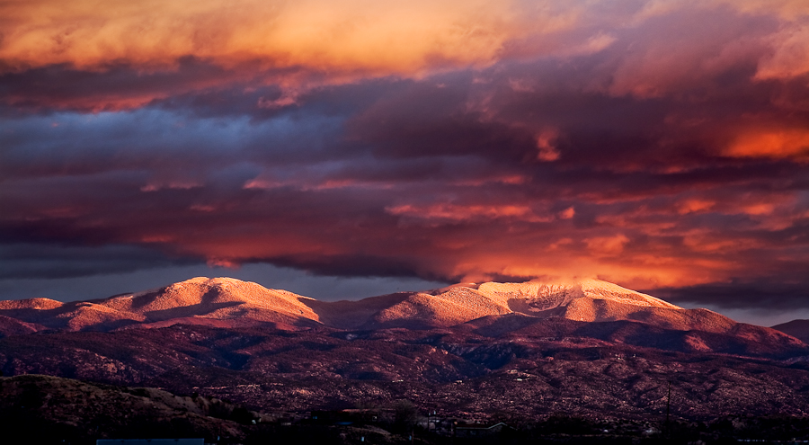 New Mexico Landscape Photography Black and White