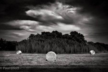 Texas Haybales