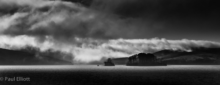 Oregon
Fog clouds off the coast