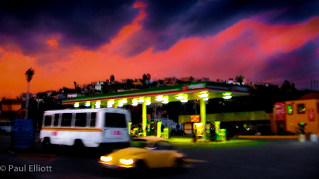 Mexico: Gas Station San Miguel