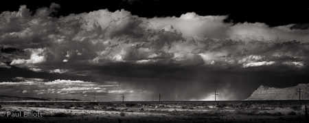 Utah: Storm with Crosses